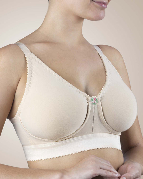 Design Veronique Cécile No-Wire Comfort Cotton Knit Bra