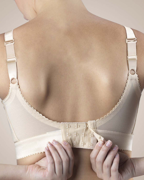 Design Veronique Bella Front-Zippered Cotton Medical/Sports Bra