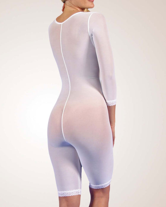Design Veronique Zippered Above-Knee Bodysuit