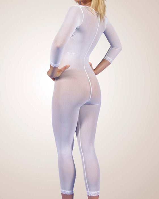 Design Veronique Zippered Below-Knee Bodysuit