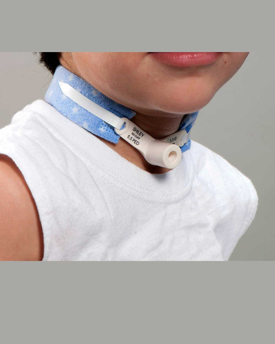 Dale Tracheostomy Tube Holder - Pediprints - 1" wide, fits neck to 18"