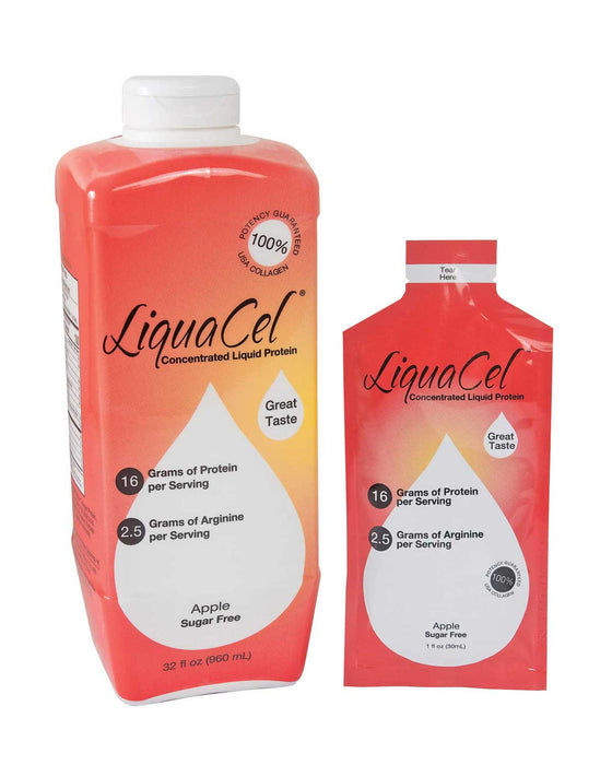 Liquacel Liquid Protein Apple - 32oz Bottle