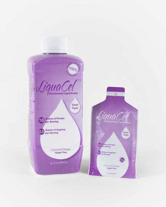 Liquacel Liquid Protein Grape - 32oz Bottle
