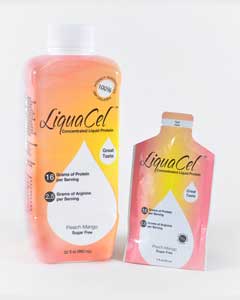 Liquacel Liquid Protein Peach Mango - 32oz Bottle