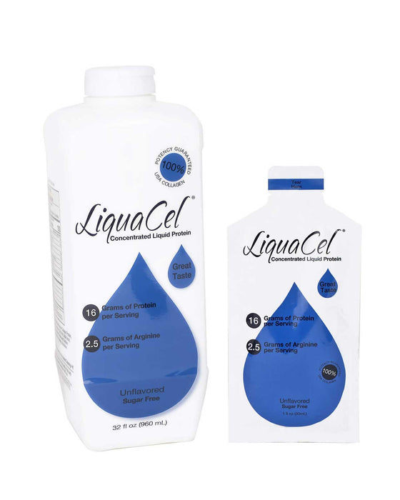 Liquacel Liquid Protein Unflavored - 32oz Bottle