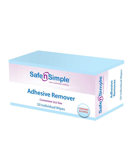 Safe n Simple Adhesive Remover (Alcohol Base) (50/box)