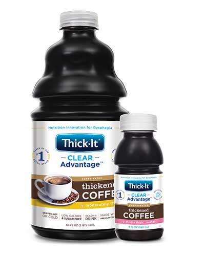 Thick-It Clear Advantage Thickened Coffee Regular - Mildly Thick (Nectar) - (24 x 236ml/Case)