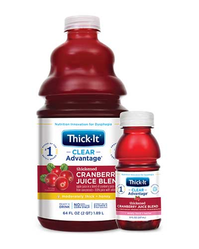 Thick-It Clear Advantage Thickened Cranberry Juice - Moderately Thick (Honey)
