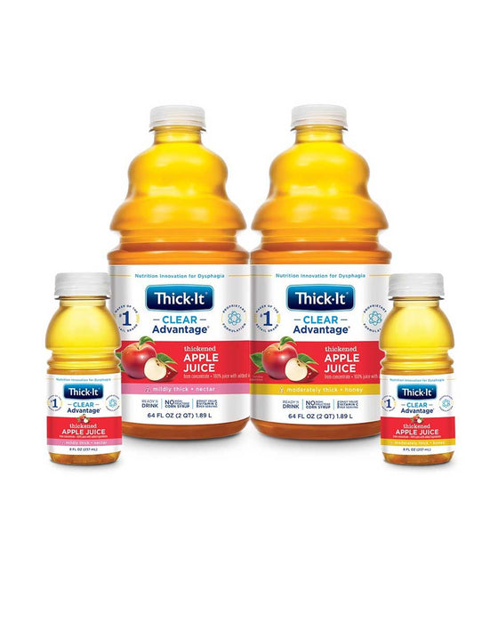 Thick-It Clear Advantage Thickened Apple Juice - Moderately Thick (Honey)