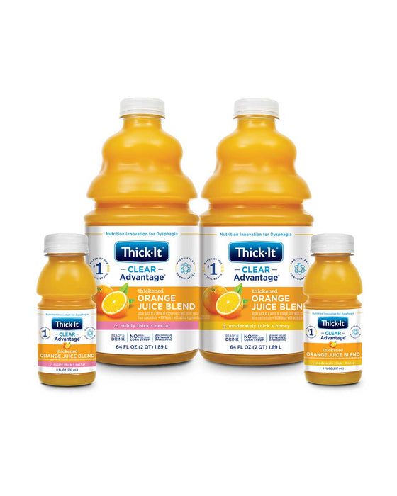 Thick-It Clear Advantage Thickened Orange Juice - Moderately Thick (Honey)